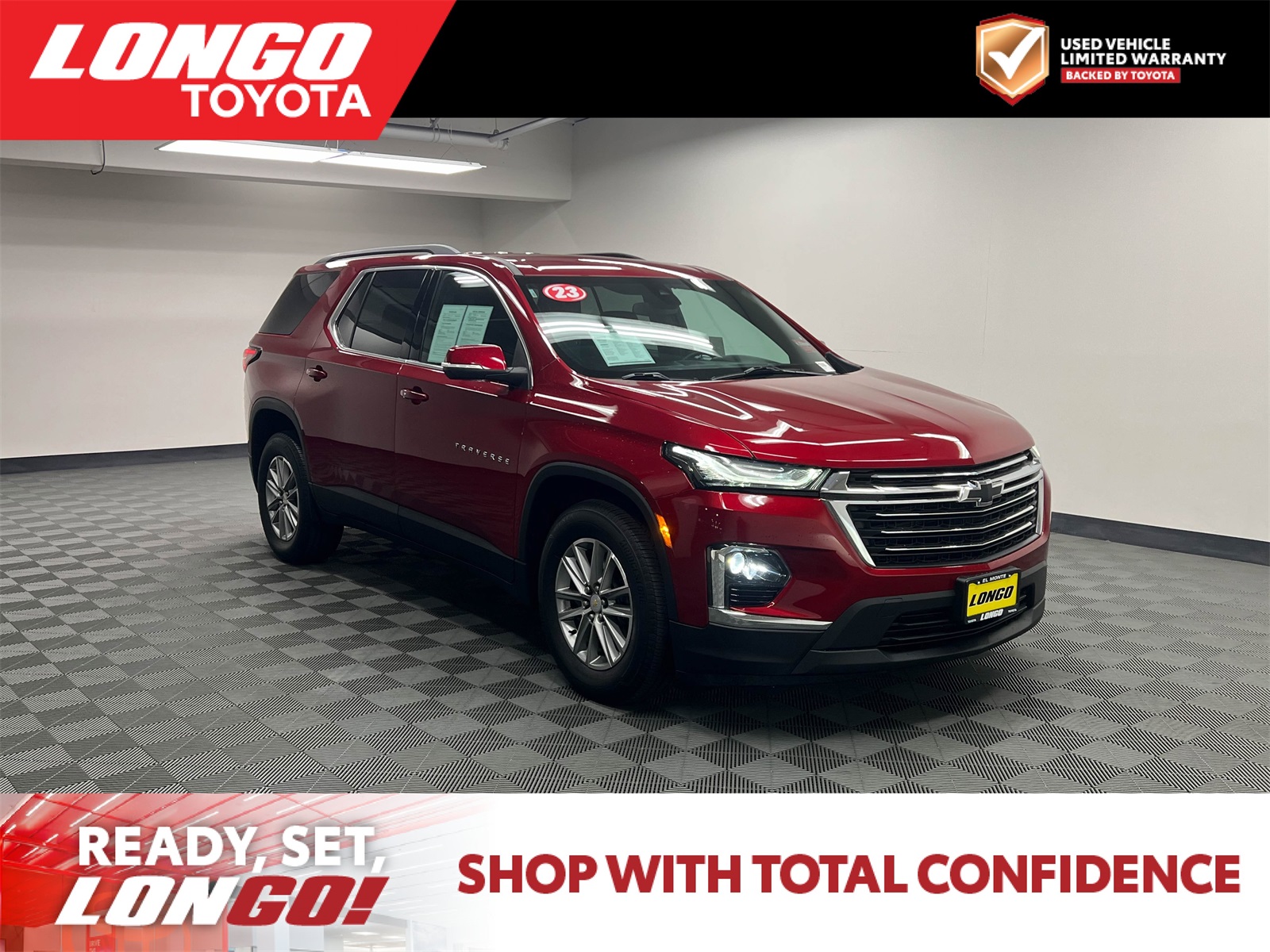 used 2023 Chevrolet Traverse car, priced at $29,788