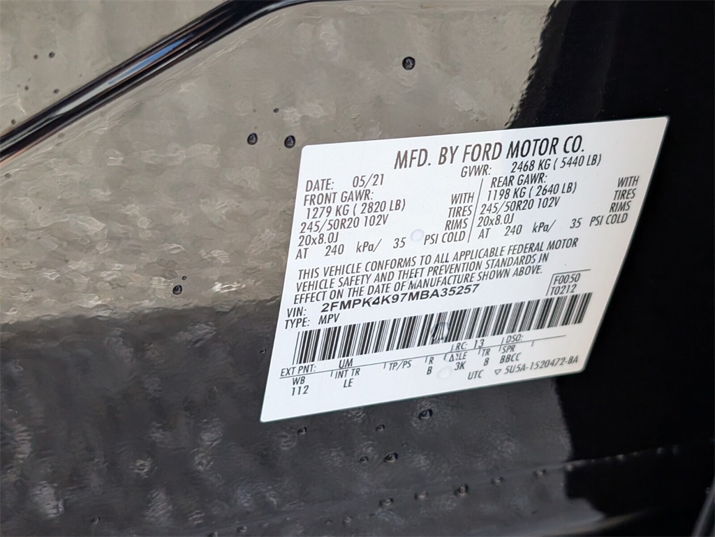 used 2021 Ford Edge car, priced at $19,888