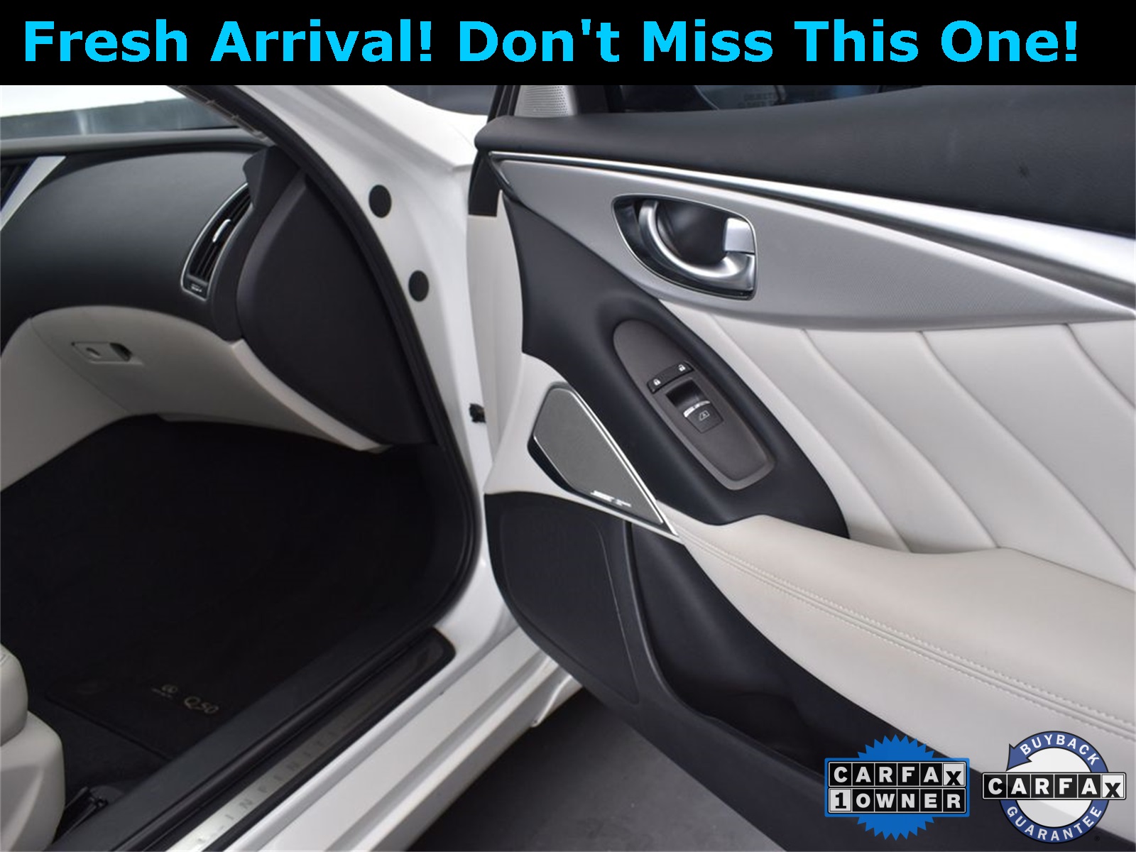 2022 Majestic White INFINITI Q50 LUXE RWD Sedan