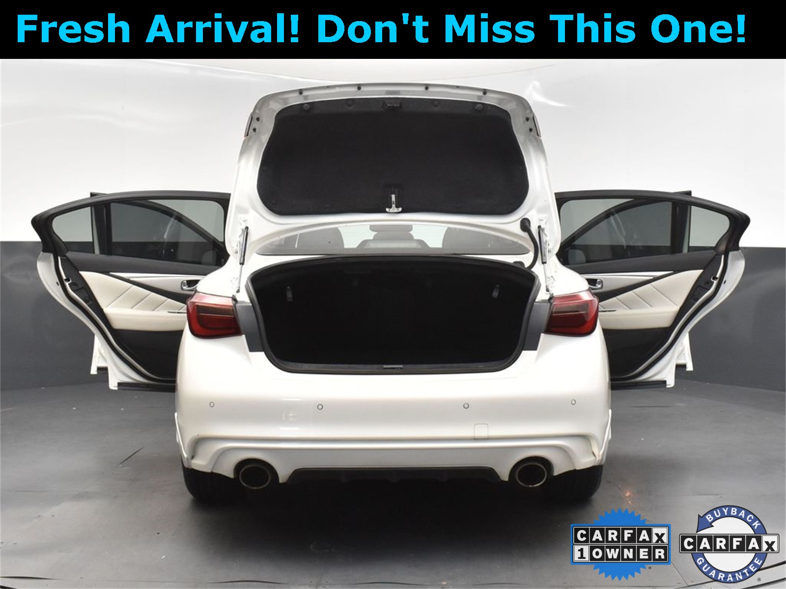 2022 Majestic White INFINITI Q50 LUXE RWD Sedan