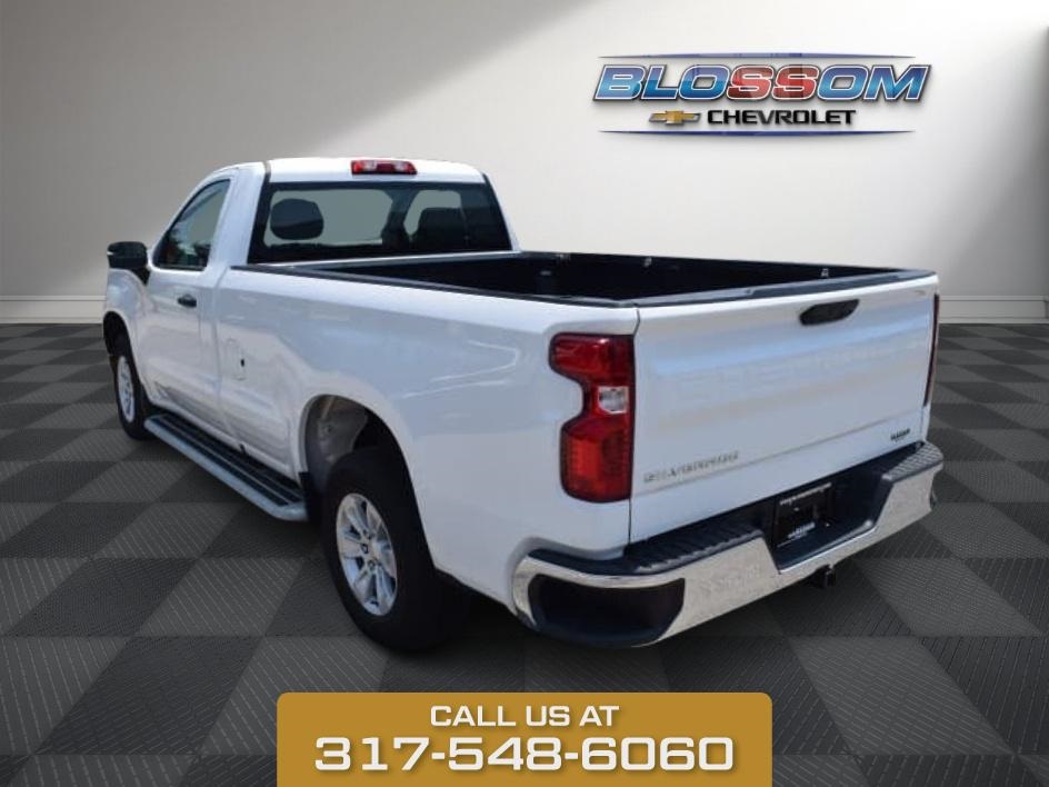 2024 Summit White Chevrolet Silverado 1500 WT RWD Truck