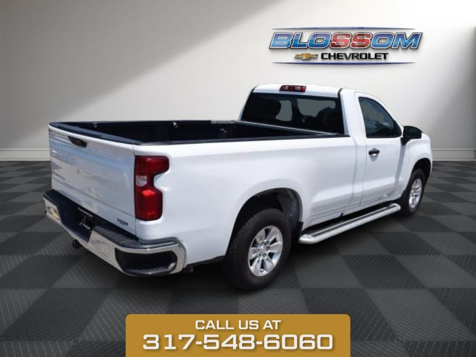 2024 Summit White Chevrolet Silverado 1500 WT RWD Truck