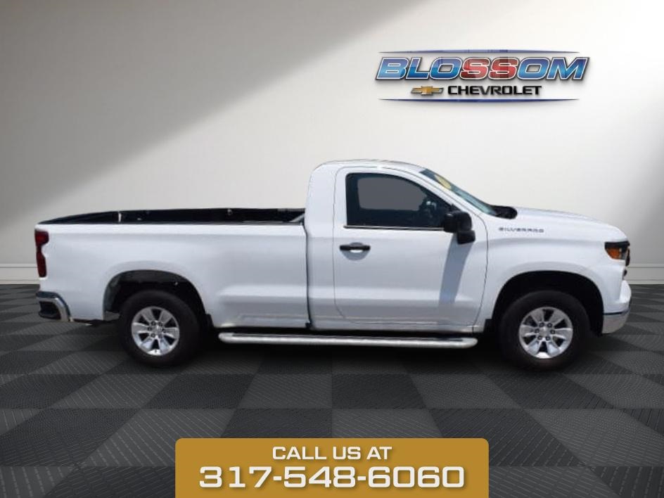 2024 Summit White Chevrolet Silverado 1500 WT RWD Truck
