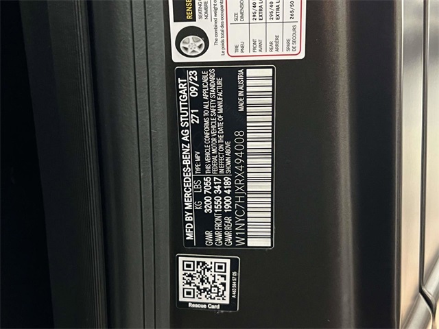 used 2024 Mercedes-Benz G-Class car, priced at $192,991