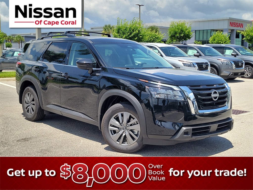 2025 Super Black Nissan Pathfinder SV SUV