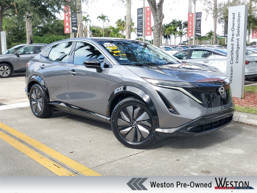 used 2024 Nissan Ariya car, priced at $18,974