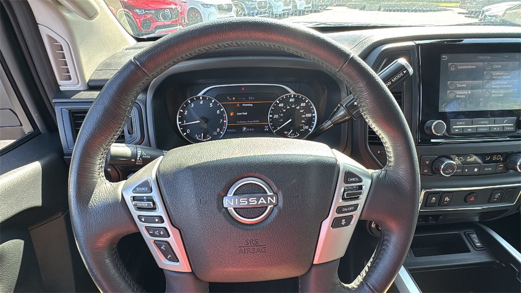 2024 Deep Blue Pearl Nissan Titan SV 4X4 Truck