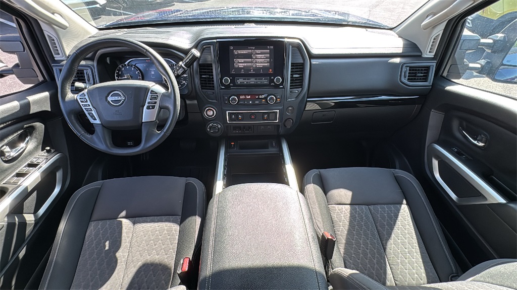 2024 Deep Blue Pearl Nissan Titan SV 4X4 Truck