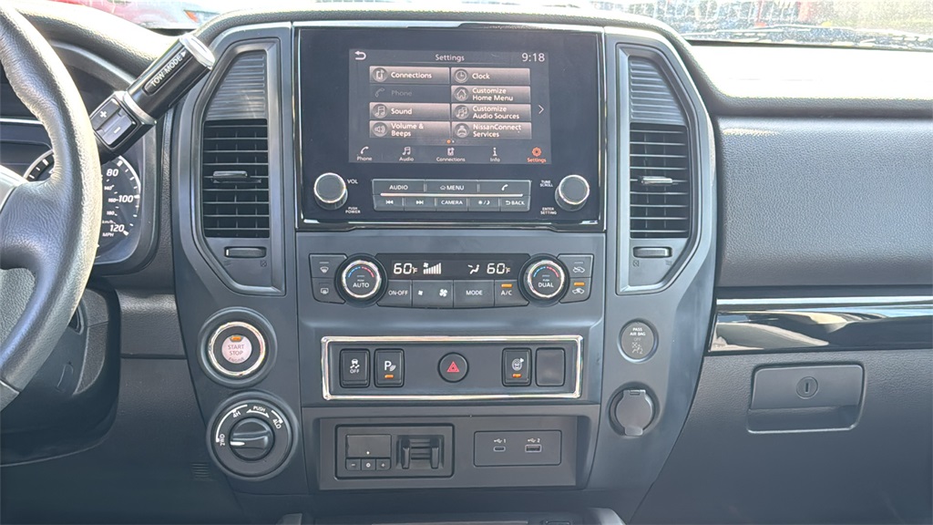 2024 Deep Blue Pearl Nissan Titan SV 4X4 Truck
