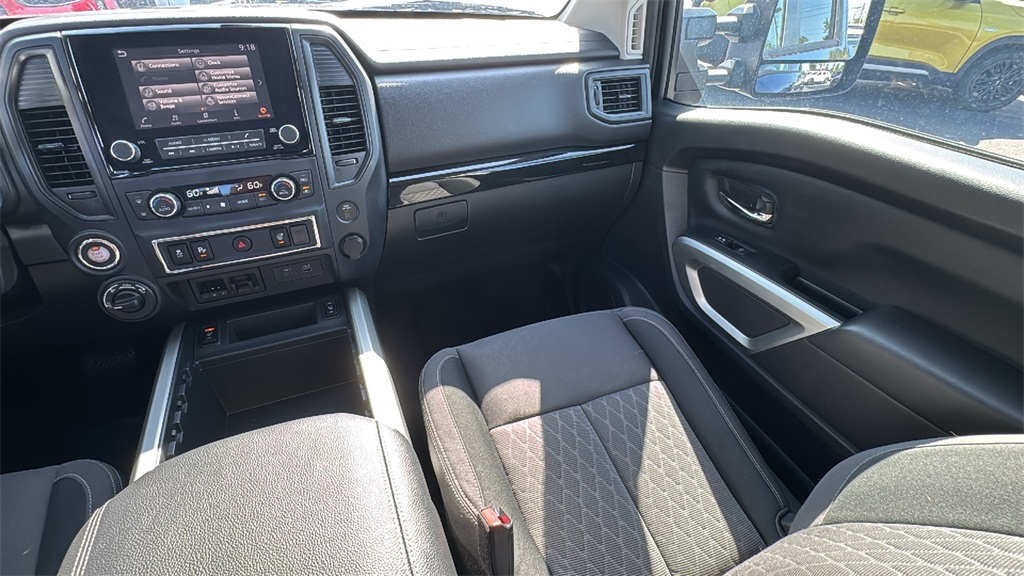 2024 Deep Blue Pearl Nissan Titan SV 4X4 Truck