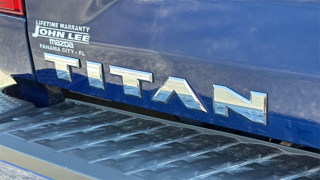 2024 Deep Blue Pearl Nissan Titan SV 4X4 Truck