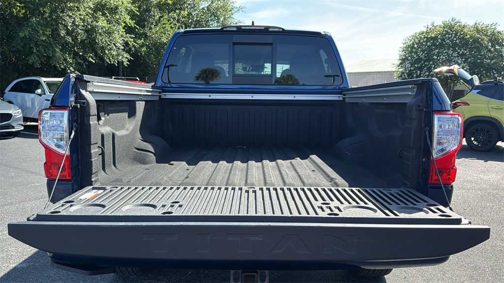 2024 Deep Blue Pearl Nissan Titan SV 4X4 Truck