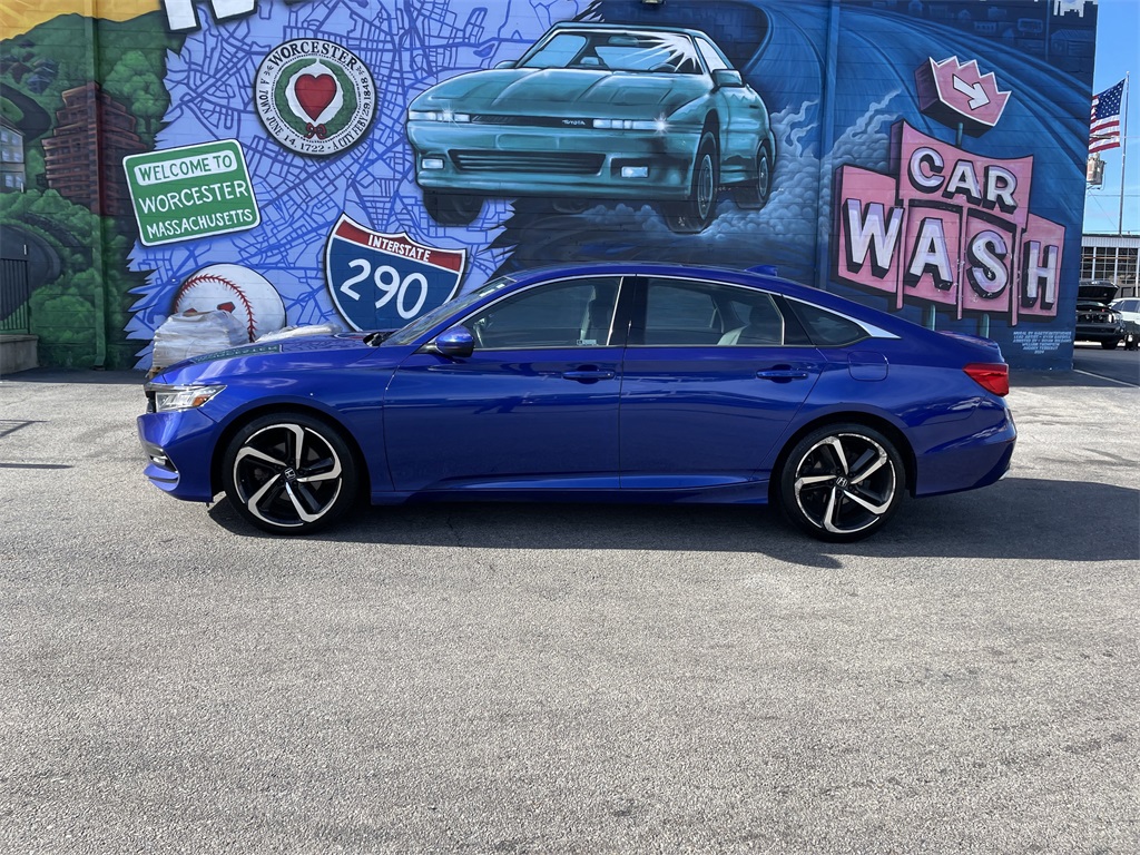 Used 2019 Honda Accord Sport with VIN 1HGCV1F35KA127301 for sale in Worcester, MA