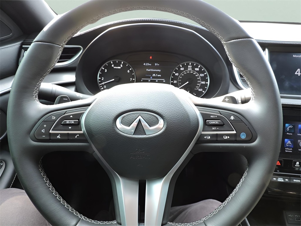 2025 Black Obsidian INFINITI QX55 LUXE AWD SUV
