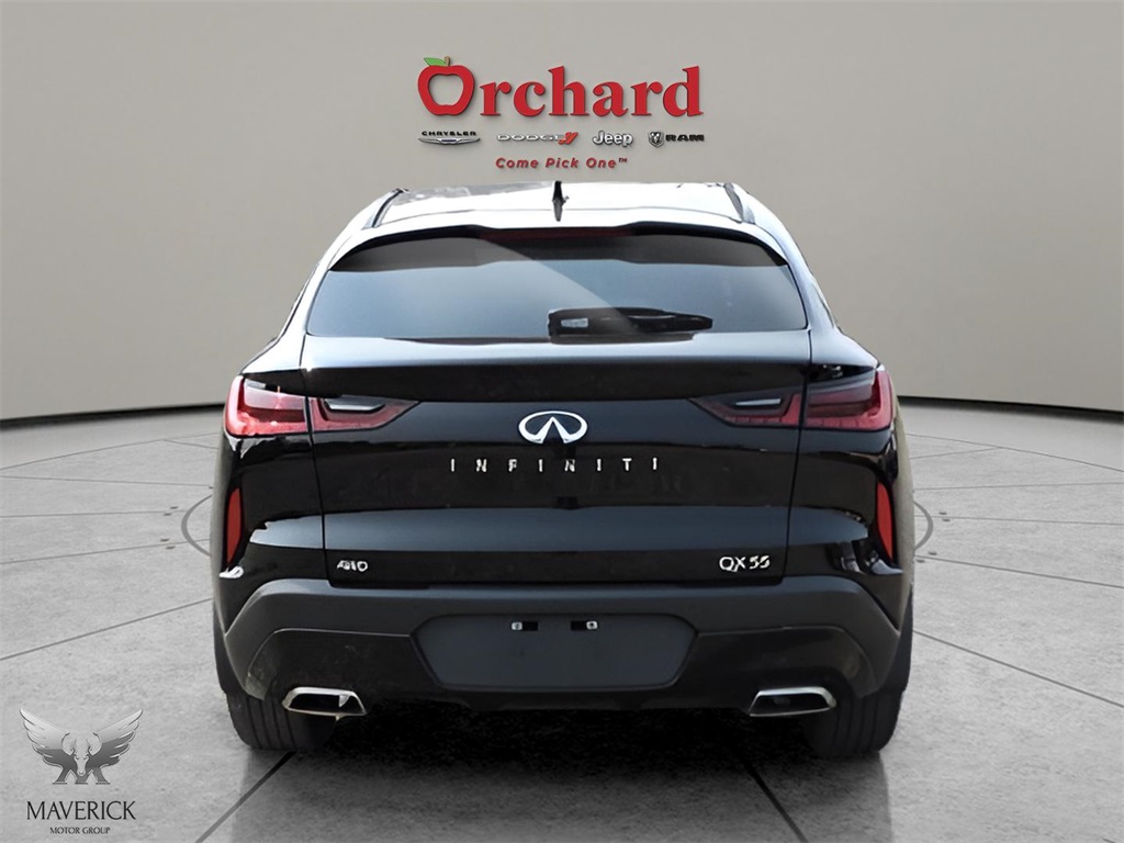 2025 Black Obsidian INFINITI QX55 LUXE AWD SUV
