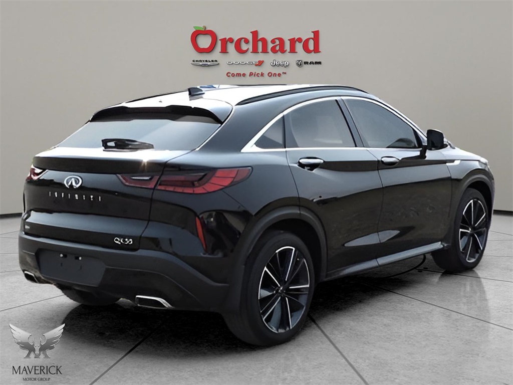 2025 Black Obsidian INFINITI QX55 LUXE AWD SUV