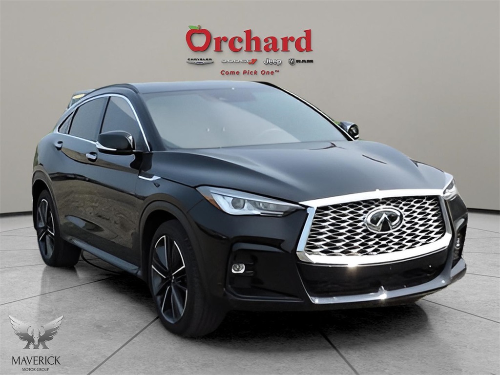 2025 Black Obsidian INFINITI QX55 LUXE AWD SUV