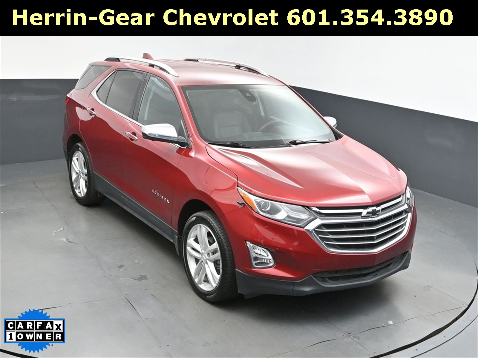 2021 Cajun Red Tintcoat Chevrolet Equinox Premier SUV