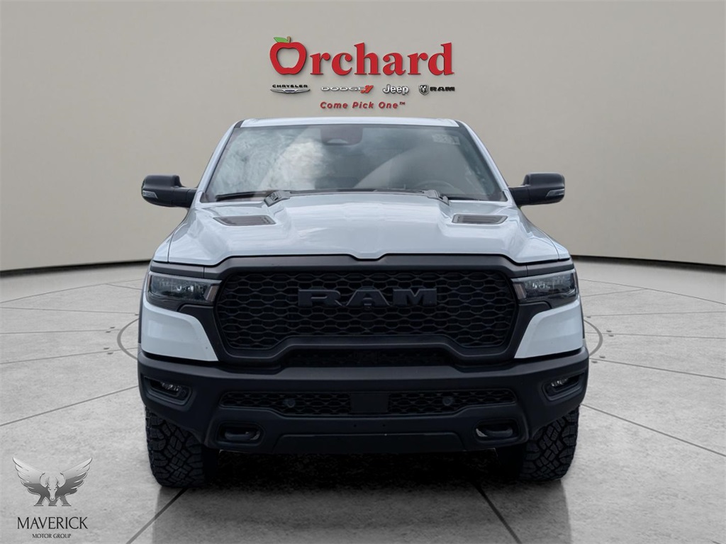 2025 Bright White Clearcoat Ram 1500 Rebel 4X4 Truck