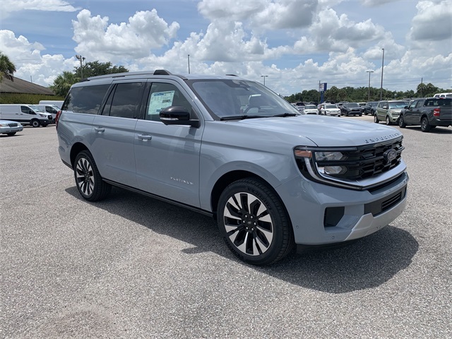 2025 Glacier Gray Metallic TriCoat Ford Expedition Max Platinum 4X4 SUV
