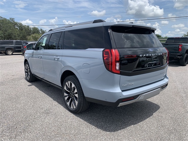 2025 Glacier Gray Metallic TriCoat Ford Expedition Max Platinum 4X4 SUV