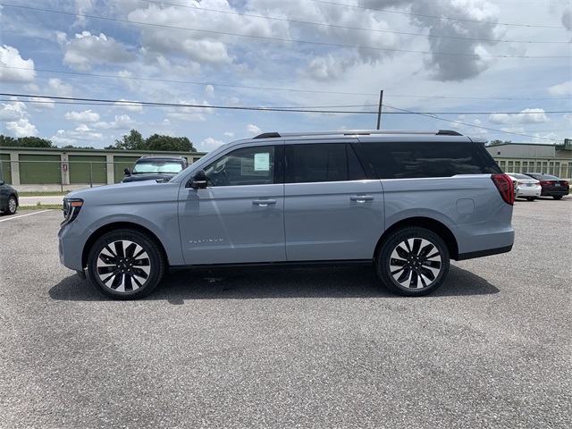 2025 Glacier Gray Metallic TriCoat Ford Expedition Max Platinum 4X4 SUV