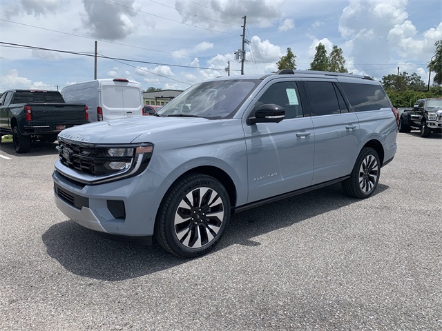 2025 Glacier Gray Metallic TriCoat Ford Expedition Max Platinum 4X4 SUV