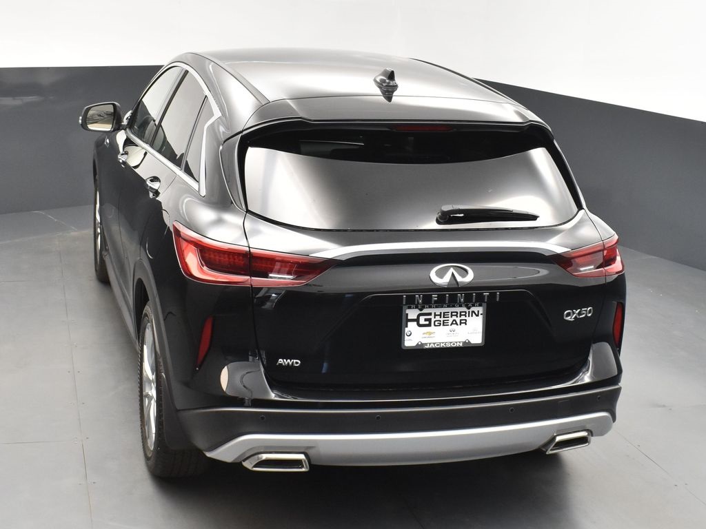2025 Obsidian Infiniti QX50 PURE AWD SUV