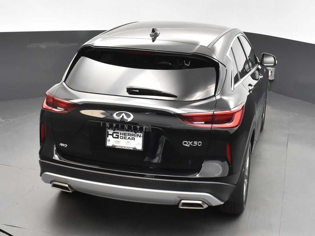 2025 Obsidian Infiniti QX50 PURE AWD SUV