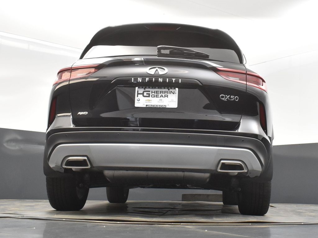 2025 Obsidian Infiniti QX50 PURE AWD SUV