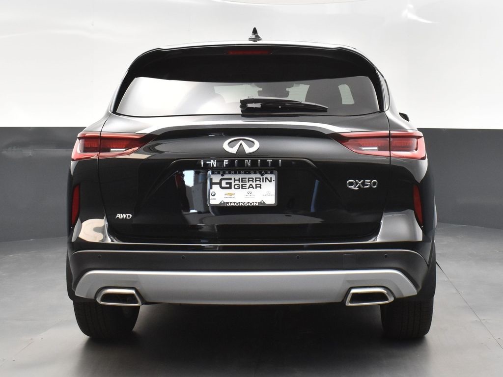 2025 Obsidian Infiniti QX50 PURE AWD SUV
