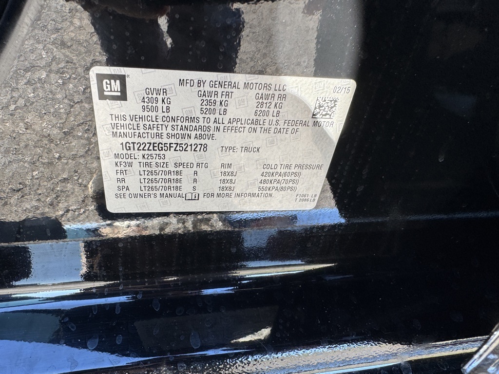 Photo of 2015 GMC Sierra 2500HD SLT in Jacksonville, NC - 34,  2015 GMC Sierra 2500HD SLT:16394G