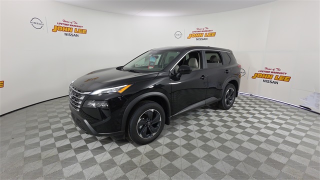 2025 Super Black Nissan Rogue SV SUV