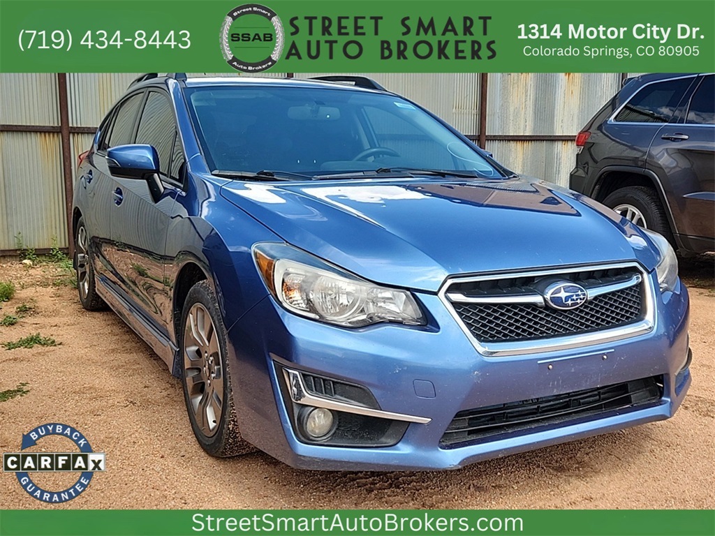 2016 Subaru Impreza Sport Premium