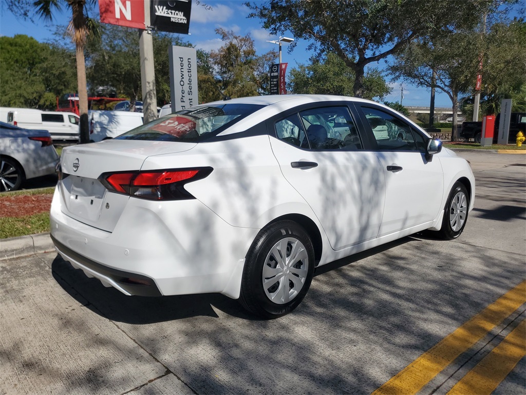 used 2025 Nissan Versa car, priced at $16,495