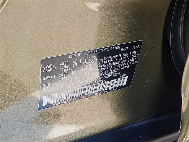 used 2022 Subaru Outback car, priced at $22,997