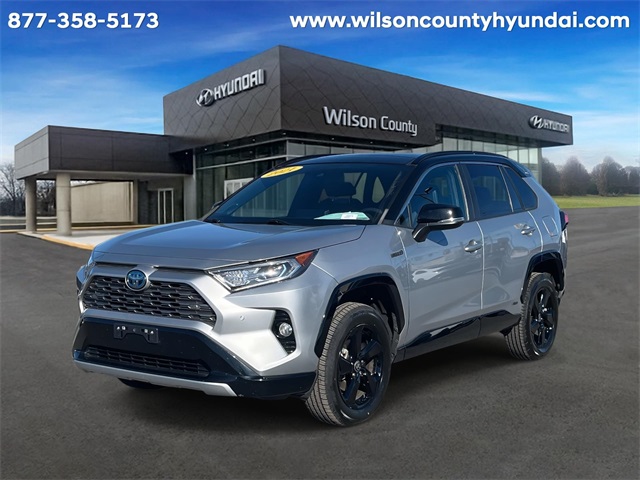 used 2021 Toyota RAV4 Hybrid car, priced at $30,499