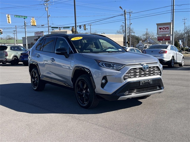 used 2021 Toyota RAV4 Hybrid car, priced at $30,499