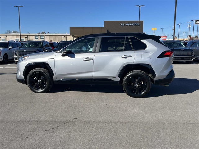 used 2021 Toyota RAV4 Hybrid car, priced at $30,499