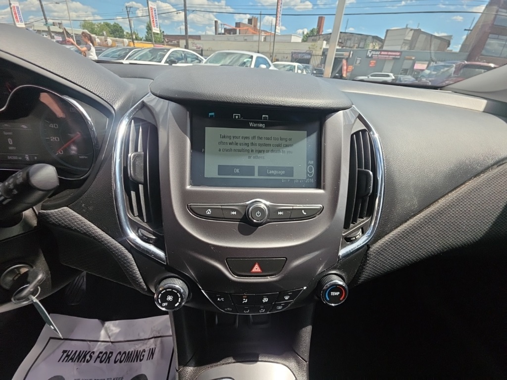 used 2017 Chevrolet Cruze car, priced at $8,895