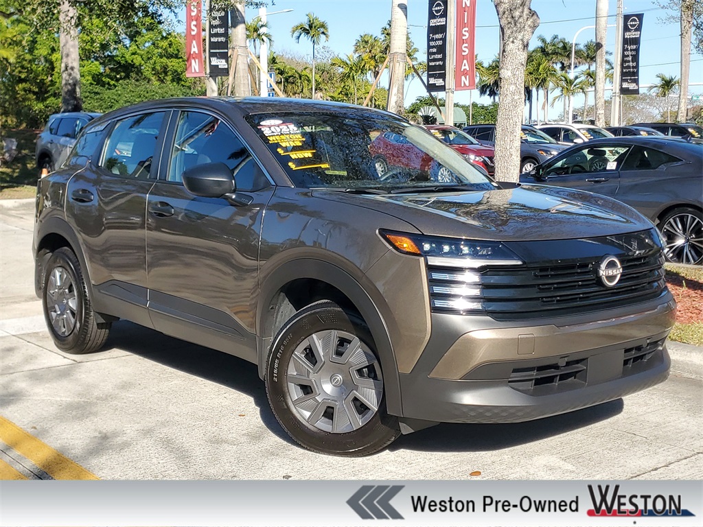 used 2025 Nissan Kicks car, priced at $19,437