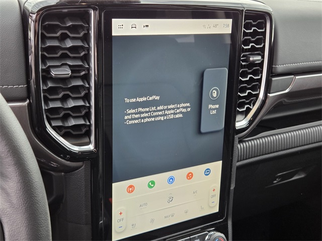 New 2025 Ford Ranger Lariat 4D Crew Cab