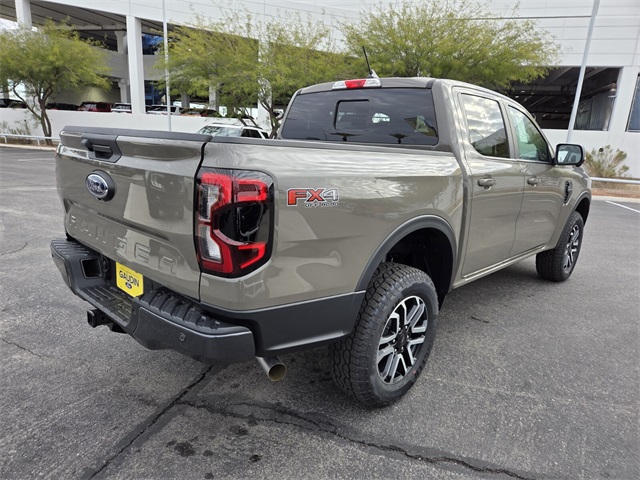 New 2025 Ford Ranger Lariat 4D Crew Cab