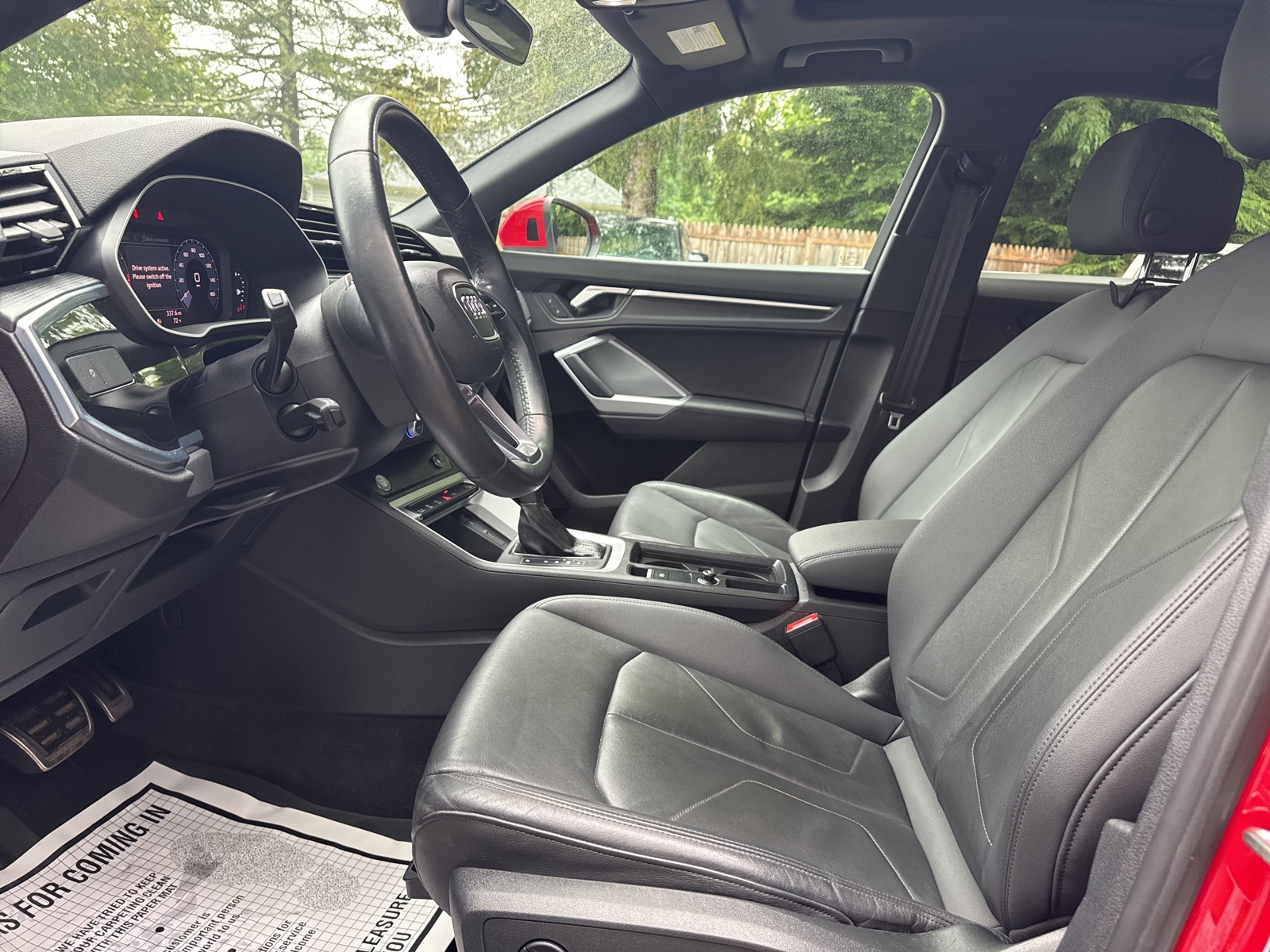 2020 Tango Red Audi Q3 Premium S line AWD SUV