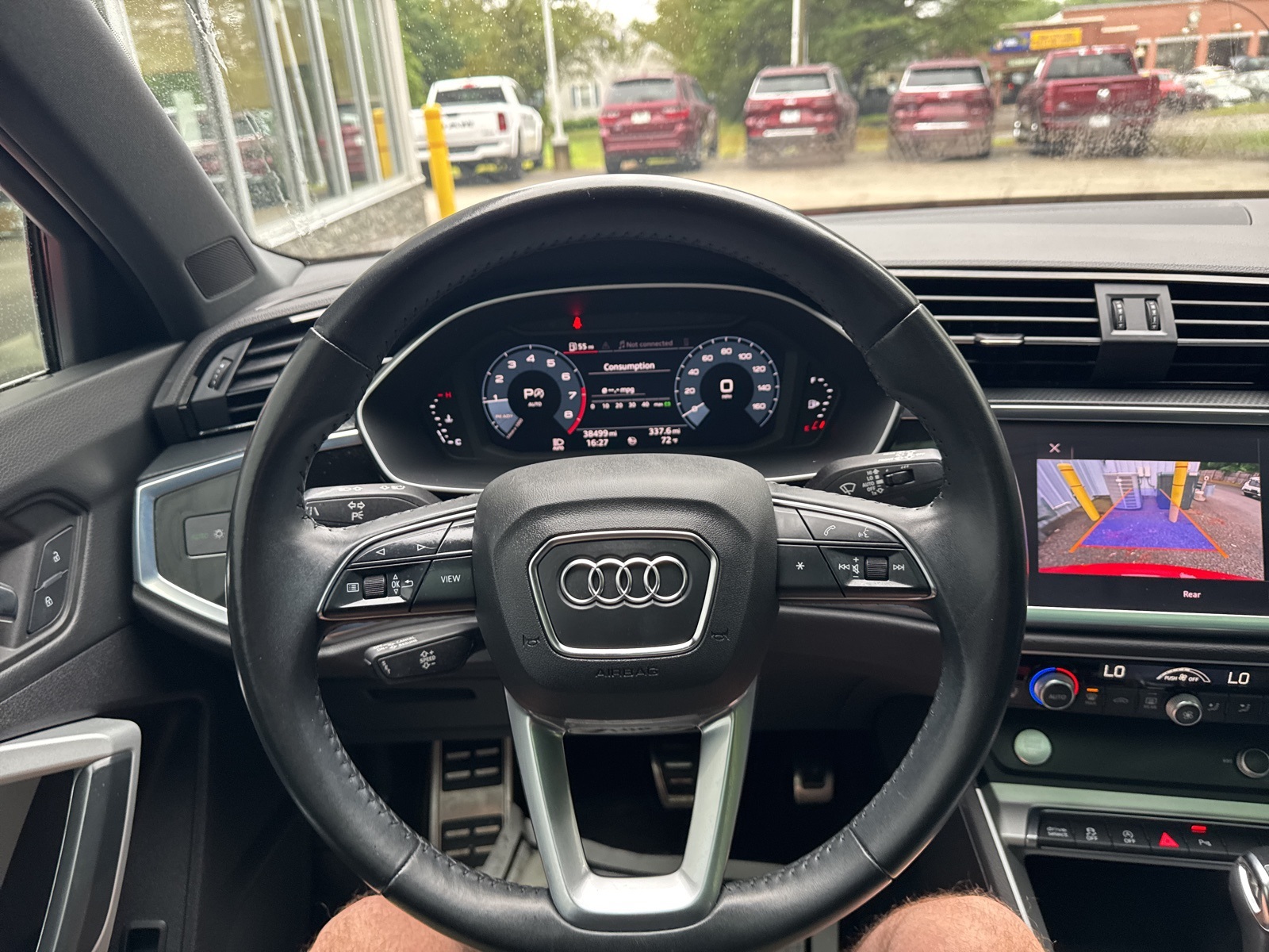 2020 Tango Red Audi Q3 Premium S line AWD SUV