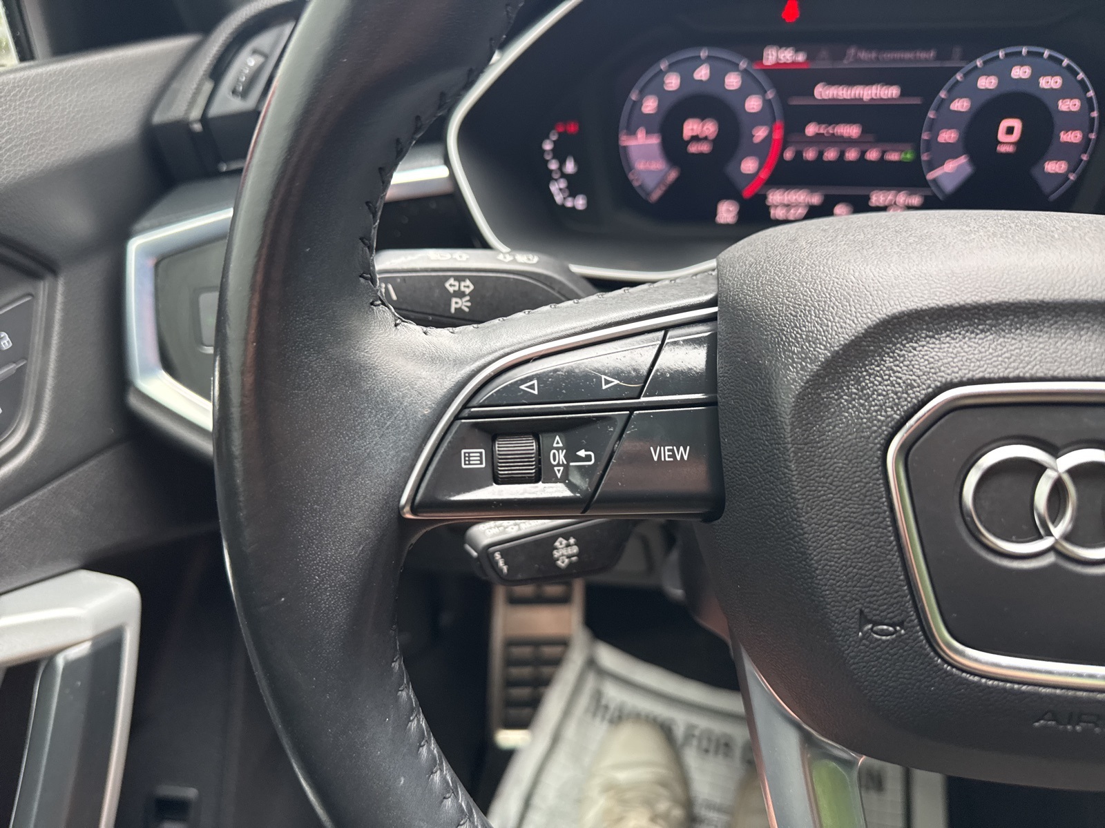 2020 Tango Red Audi Q3 Premium S line AWD SUV
