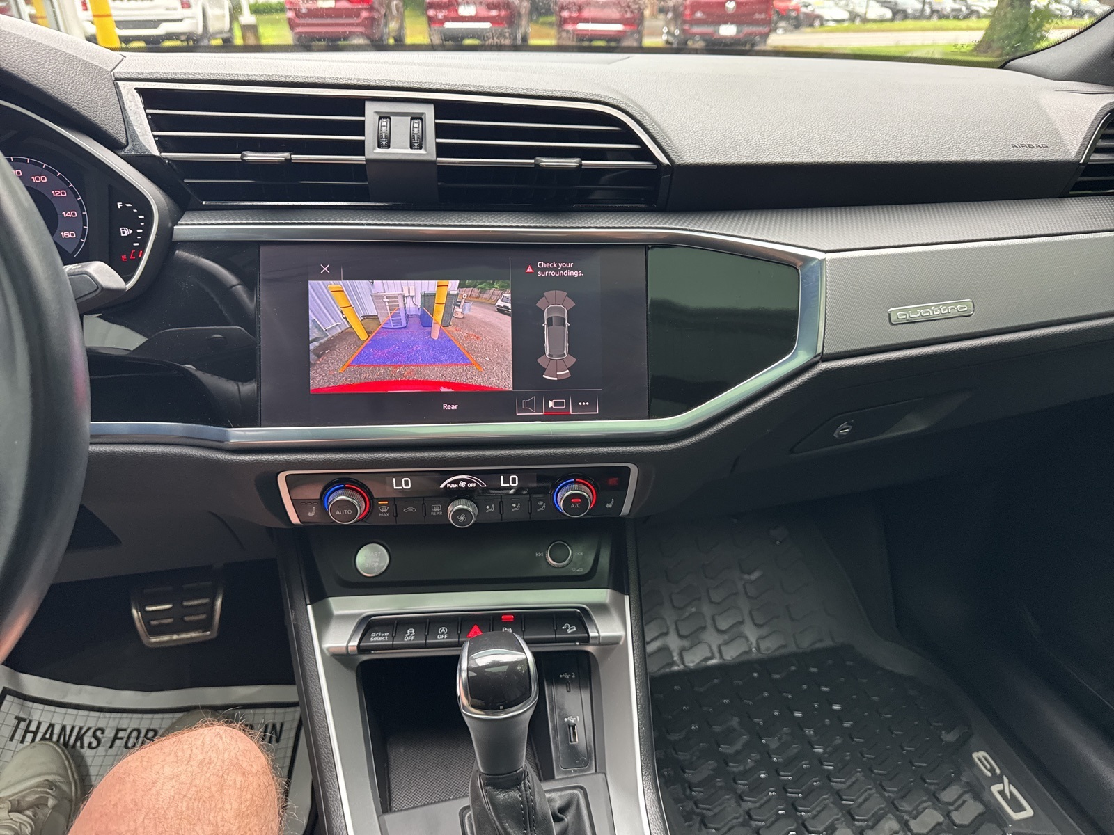 2020 Tango Red Audi Q3 Premium S line AWD SUV