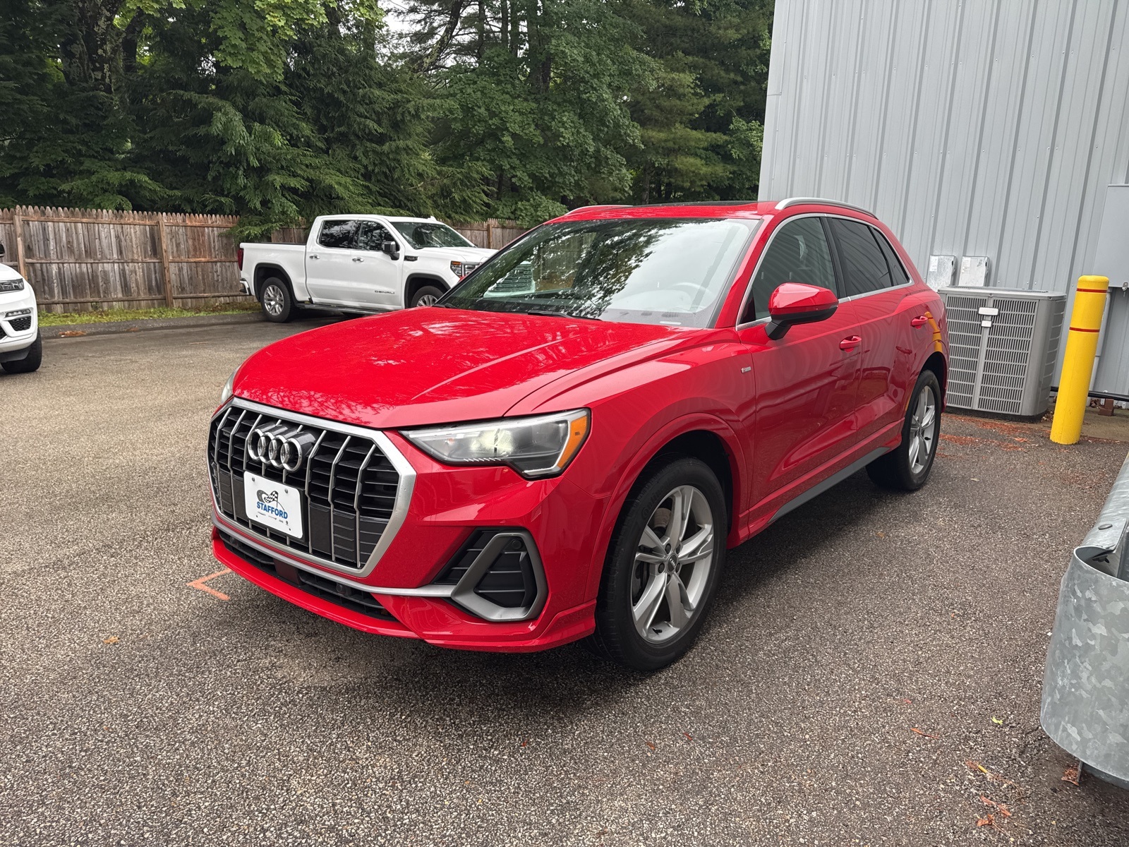 2020 Tango Red Audi Q3 Premium S line AWD SUV