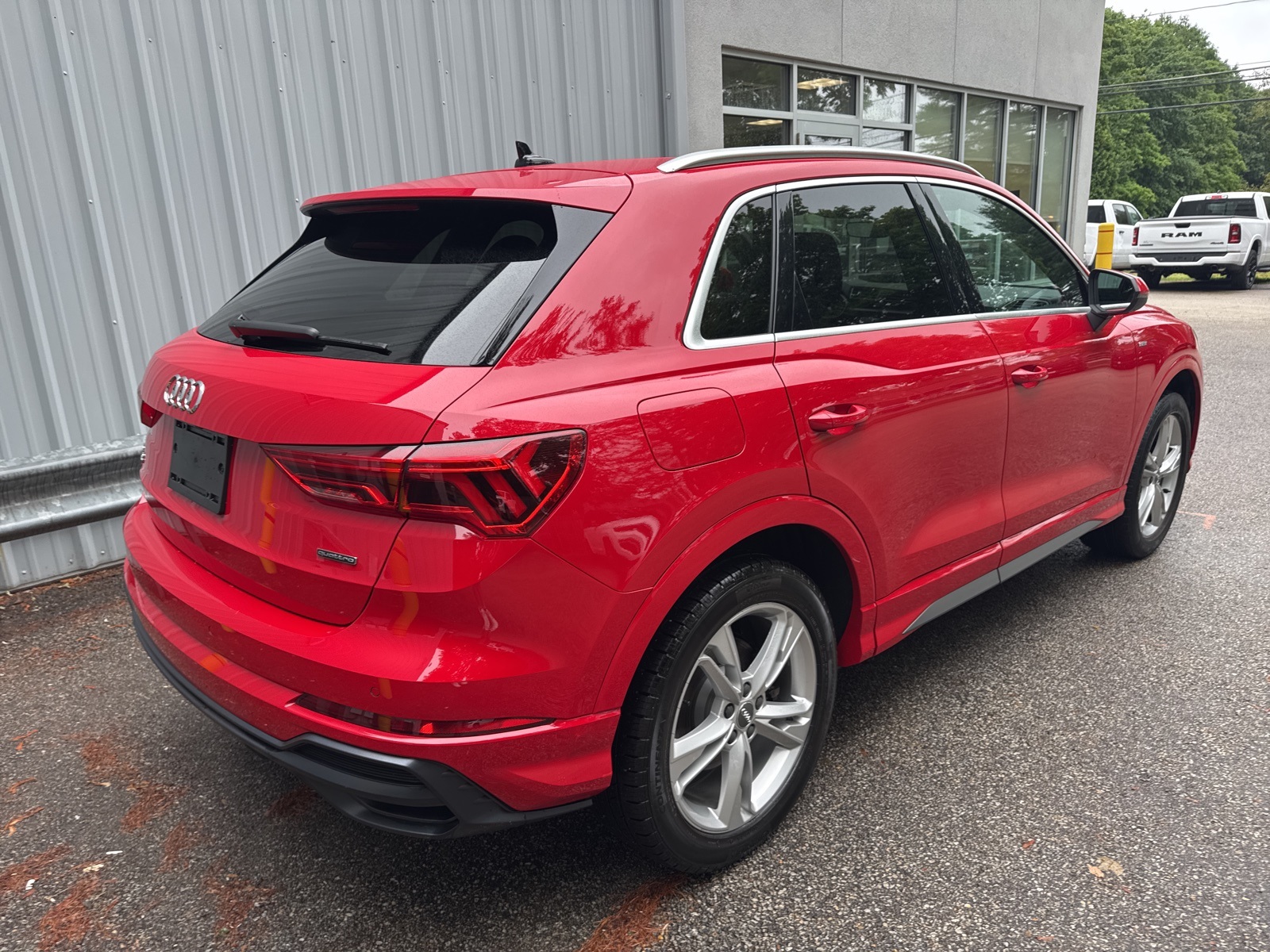 2020 Tango Red Audi Q3 Premium S line AWD SUV