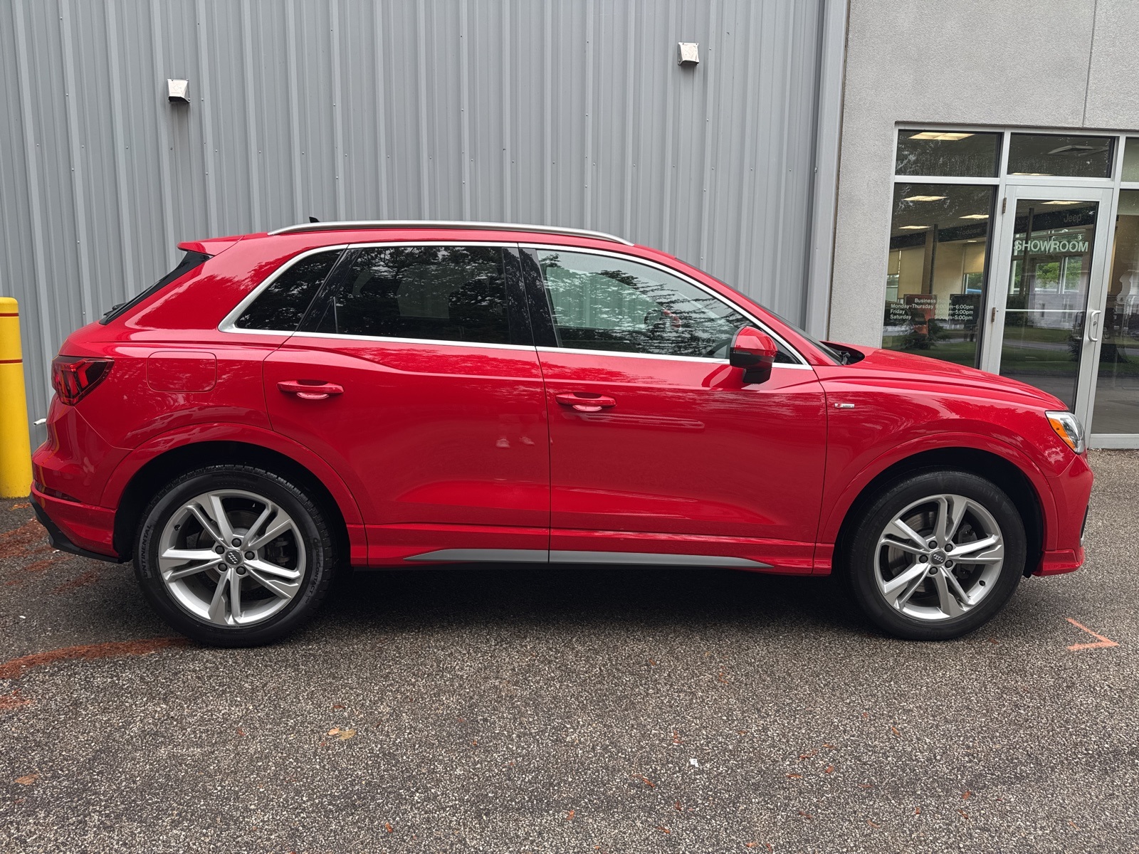 2020 Tango Red Audi Q3 Premium S line AWD SUV